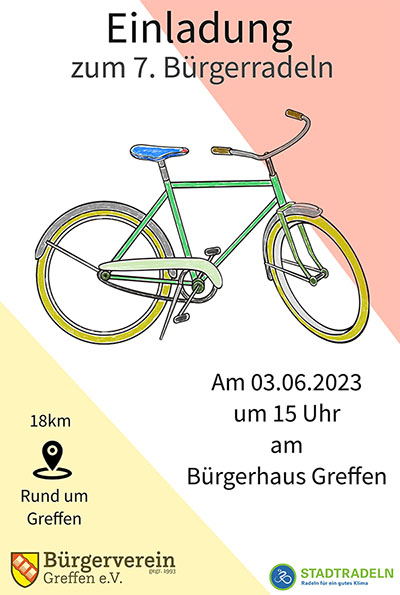 Bürgerradeln - Bürgerverein Greffen e.V. in 33428 Harsewinkel-Greffen